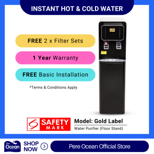 Pere Ocean Gold Label Floor Stand Water Purifier Instant Hot & Cold Water (SAPLUM034)