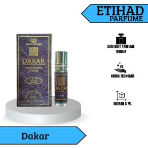 TARIM PARFUME DAKAR 1 BOX ISI 6 BOTOL