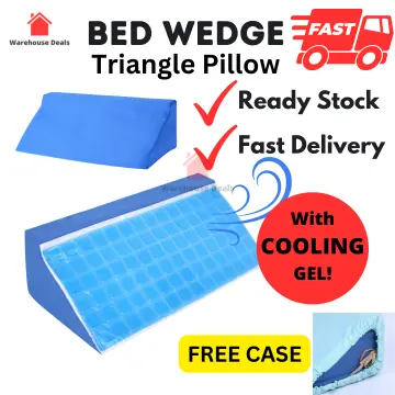 Biopedic bed wedge with gel coating hotsell