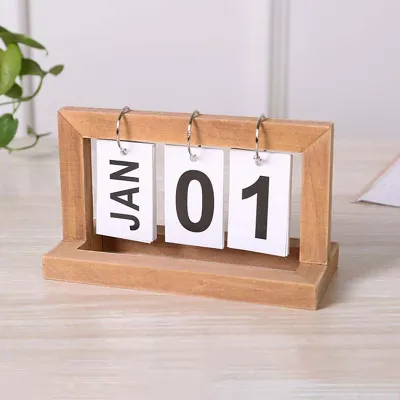 YILQQPER ปฏิทินตั้งโต๊ะ 2569 Calendar 2026 Nordic Simple Flip Calendar Modern Desktop Accessories Home Decoration Craft Gifts
