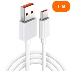 XIAOMI ชุดชาร์จ 67W สายชาร์จ รองรับ รุ่น เสียวมี่  67W  หัวชาร์จ +สายชาร์จ 6A สำหรับ USB Type C รองรับ Quick Charge รับประกัน 1 ปี