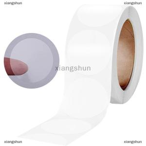 [COD] xiangshun สติกเกอร์กลมใสปิดผนึกฉลากใสสำหรับตกแต่งคุกกี้ลูกกวาดบิสกิตขนมหวาน500ชิ้น ม้วน