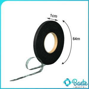 Baete 64m/Roll Double Sided Interlining Adhesive Fabric Black White Clothes Apparel Tape