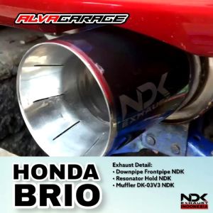 Knalpot Racing Bolton Brio NDK & Tips Penggunaan