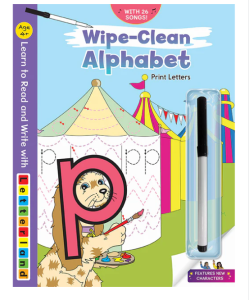 Wipe-Clean Alphabet - Print Letters (Letterland)