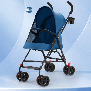Pet Foldable Stroller Cat Wagon Pet Stroller Dog Stroller Foldable 4 Wheel Outdoor Pet Stroller