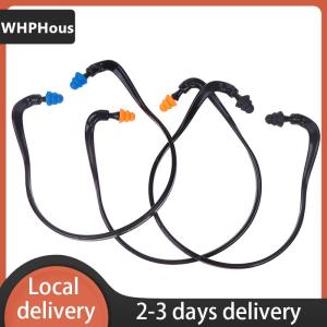 [COD] WHPHous Ship within 24 hours 1PC Sleeping Working Noise Reduction Ear Plugs Soft Silicone Head-mounted Earplugs Protector Anti-Noise Earmuff