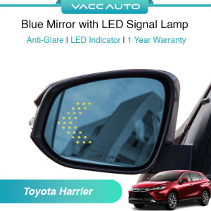 Toyota Harrier 4th Gen XU80 ( 2020 - 2027 ) Anti Glare Blue Mirror with LED Indicator Light VACC AUTO 1 Year Warranty