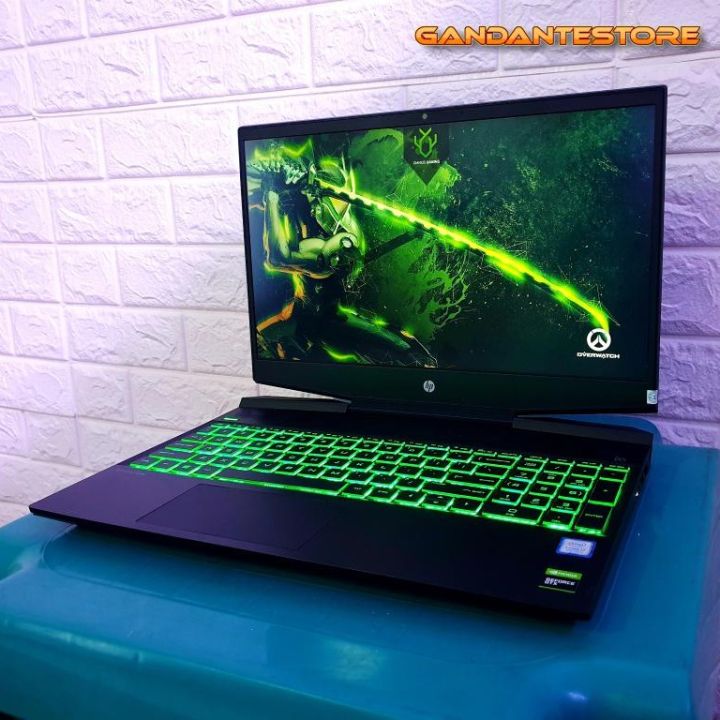 HP Pavilion 15 Slim Gaming Desain Laptop i7 Gen GDDR6X 1660 Ti