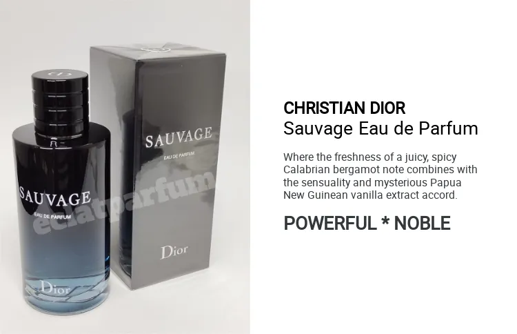 【新品未開封】Dior SAUVAGE Eau de Parfum Christian Dior Sauvage Eau de Parfum Spray 200ml - Eclat Parfum