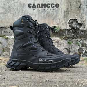 sepatu pdl tni satpam polri security terbaru 8 inc ujung besi sepatu pdl terlaris 2023 brand caanggo
