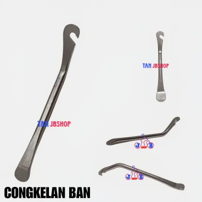 ALAT PEMBUKA BAN SEPEDA CONGKELAN CUNGKIT CUNGKIL SENDOK BAN BESI CHROME KUAT
