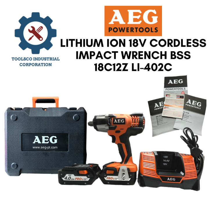 Cordless Impact Aeg 12v Impact Driver AEG 18V Brushless Sub