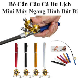 Bộ Cần Câu Cá Du Lịch Mini Dài 94Cm Hình Bút Bi