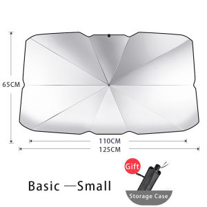 Car Sun Shade Windshield Cover Protect Car Foldable Umbrella UV Rays Sun Visor Protector