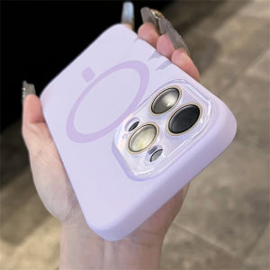 【Super low price】Liquid Silicone Magnetic Case For iPhone 17 16 15 13 14 12 Pro Max For Magsafe Wireless Charging Solid Color Shockproof Cover