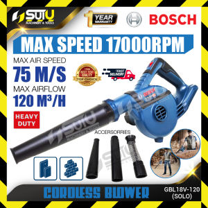 BOSCH GBL 18V-120 / GBL18V-120 / 0 601 9F5 1L0 18V Cordless Blower 17000RPM (SOLO/SET)