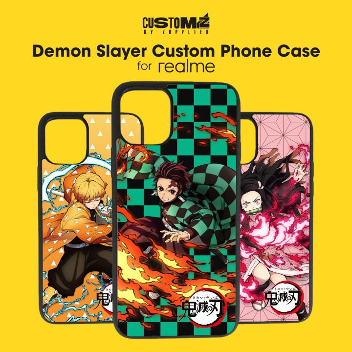 Realme C15 C12 Narzo 20 C11 C3 Demon Slayer Anime Inspired Design ...