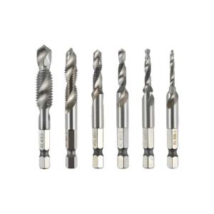 Hexagonal Shank Metal Tap Spirals Flute Tap Screw Thread Tap Tool Screw Thread Bit For Metal