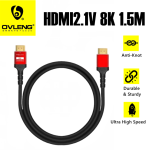 1.5M/3M/5M HDMI Cable 8K 60Hz HD 2.1 for HD Splitter 48Gbps PS5 TV Box Dolby Atmos Switch Digital Cable