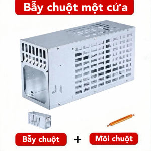 KK 2-DOOR Bẫy chuột hoàn toàn tự động kim loại chắc chắn thiết kế cửa đôi- Độ nhạy cao- Dễ Dùng-Tái Sử Dụng