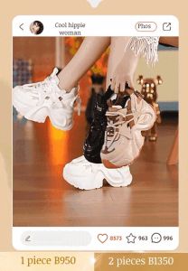 Casual Shoes First Layer Cowhide Flat Shoes Handmade Breathable Skeleton Increase Height by 10cm