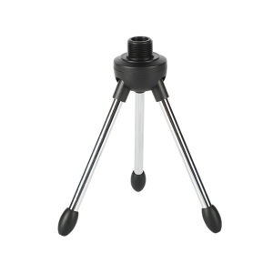 ขาตั้งไมค์โครโฟนเดสก์ทอปสามเหลี่ยมมืออาชีพ K คลิปบันทึกเสียงกันกระแทกฐานแนวตั้งตั้งเหล็กข้าวสาลีสดขาตั้งสามเหลี่ยม