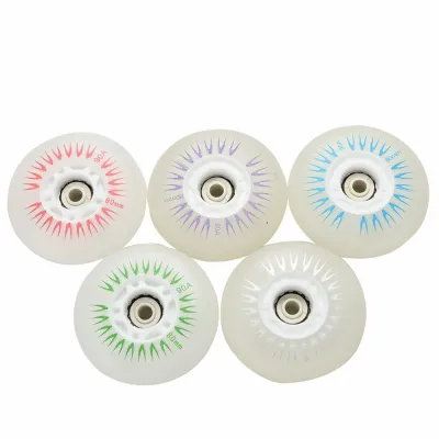 BÁNH XE PATIN ĐÈN LED CỠ 76 80