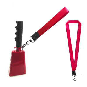 Cow Bells Noise Makers with Handle Hand Percussions Cowbell Cheering Bells Musical Instruments Call Bells Alarm