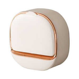 Hole-free Soap Box With Lid Wall Mounted Soap Holder Drain Soap Storage Box Household Wall-mounted Drawer Soap Dish Bathroom Toilet Soap Shelf Laundry Soap Rack