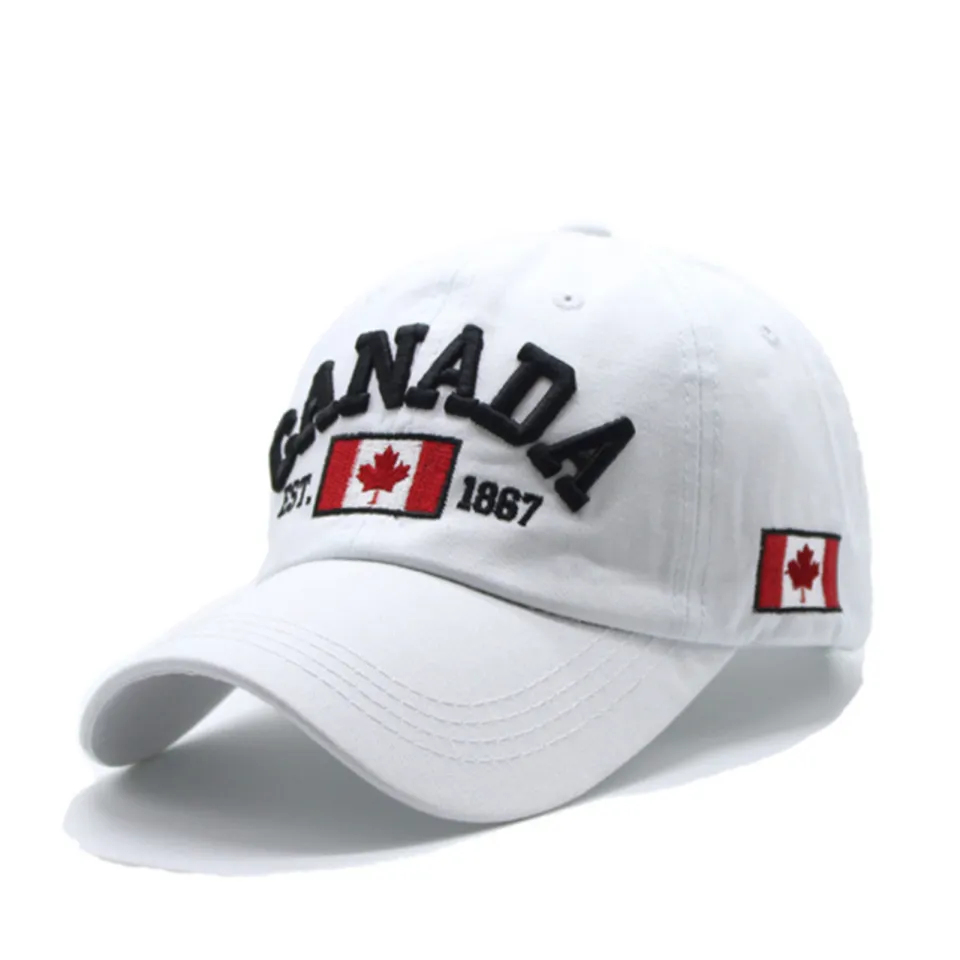 Johnshine Baseball Cap For Man Women Hat CANADA Embroidery Cap