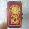 Combo Bài Tarot Clow card/Cardcaptor Sakura/KINOMOTO SAKURA Phiên Bản Màu Nâu Tặng Túi Đựng Bài, Thảm Trải Bài Tarot. 