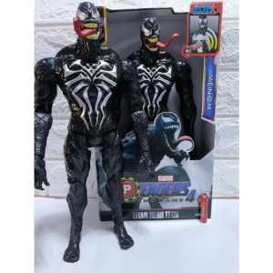 Venom Action Figure Avengers Toy for Kids - 12inches Collectible Figure with Light Sound Function & Unique Design