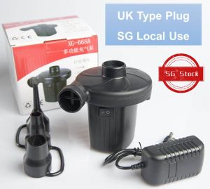 Electric Air Pump Quick-Fill Portable Auto DC For Inflatables Mattress/Raft/Bed/Boat/Pool Swimming Ring