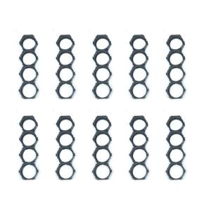 Pack of 10 21700 Mount Sturdy Support Structure Stand with Efficient Heat Dissipation and Durability