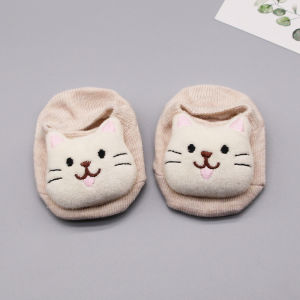 VREN Cotton Baby Cartoon Doll Socks Newborn Anti Slip socks baby Boy Girl Floor socks Kids Toddlers Animal Cute Socks Autumn Winter 0-2 year old