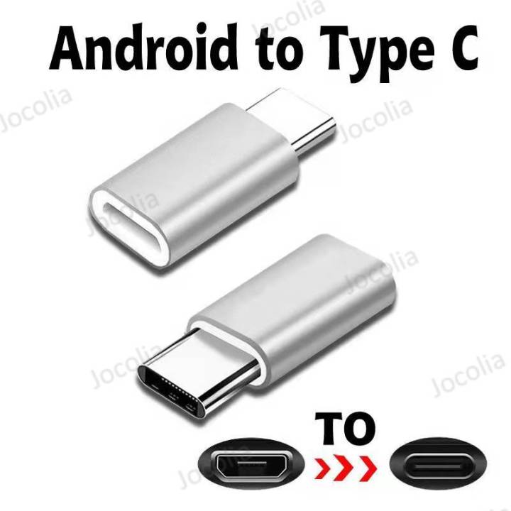 Micro USB to Type C Adapter for Type C Male Convert Connector Fast