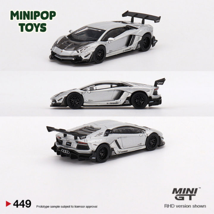 Minipoptoys - Xe mô hình MiniGT 449 - LB WORKS Lamborghini