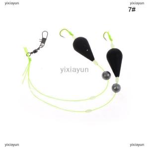 [COD] yixiayun 1Pcs High Sensitivity Inverted Bottom Double Hook Fishing Float Kit Suitable For Sea And Freshwater Fishing
