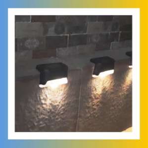 Solar Lamp Outdoor – Lampu Panel Surya Otomatis Anti Air & Hemat Energi Cocok untuk Taman & Pagar
