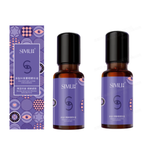 Peptide Lutein Firming Anti-Wrinkle Eye Serum Roller Reduce Dark Circles Remove Eye Bags Anti Puffiness Eye Essence Oil