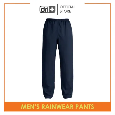 Dri Plus Men’s Lightweight Quick Dri Rainstorm Water Resistant Rainwear Pants 1 piece DMRWP531