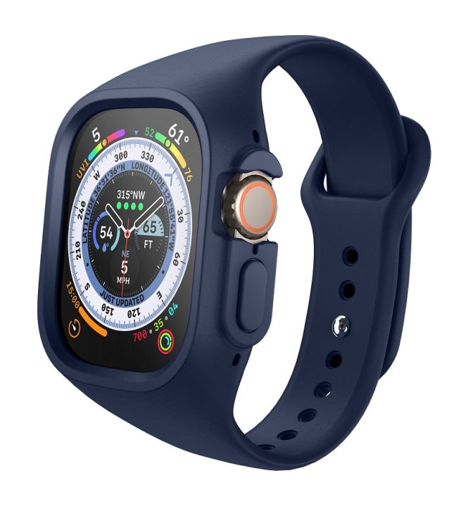 SURITCH Band Compatible with Apple Watch Ultra 49mm Soft Silicone