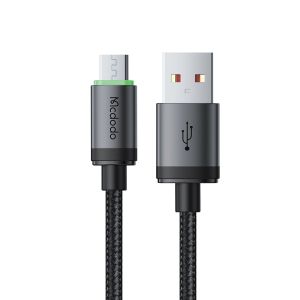 Mcdodo Micro USB Cable Fast Charging Braided Nylon Data Cable with Charging Light CA-3990