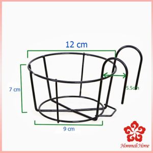 ที่แขวนกระถางต้นไม้แบบเหล็ก กระถางแขวนผนัง flower stand