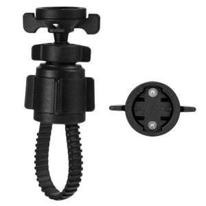 Bicycle Computer Mount Multifunctional Bicycle Headlight Base Computer Bracket for Garmin Varia Radar Taillight Bracket