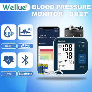 Wellue B02T Bluetooth Blood Pressure Monitor with APP