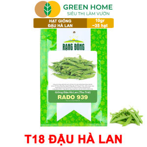 Hạt Giống Đậu Hà Lan Greenhome Gói 10gr~35 hạt Dễ Trồng Quanh Năm Nảy Mầm Cao Thu Hoạch Nhanh Năng Suất Cao T18