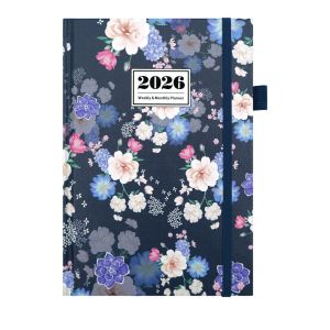 SPHERE Tiếng Anh Sổ tay kế hoạch năm 2026 Chống mài mòn 12 tháng Sổ tay danh sách việc cần làm Chương trình học tập hàng tuần Giấy dày Công cụ lập kế hoạch công việc văn phòng Vật tư văn phòng