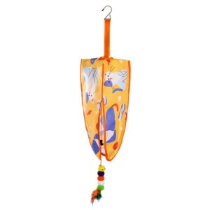 OUTOPEN 2 Speed Mode Electric Cat Teaser Hanging Creative Automatic Lifting Cat Toys Pet Games Funny Elastic Rope Pet Toy Pet Supplies